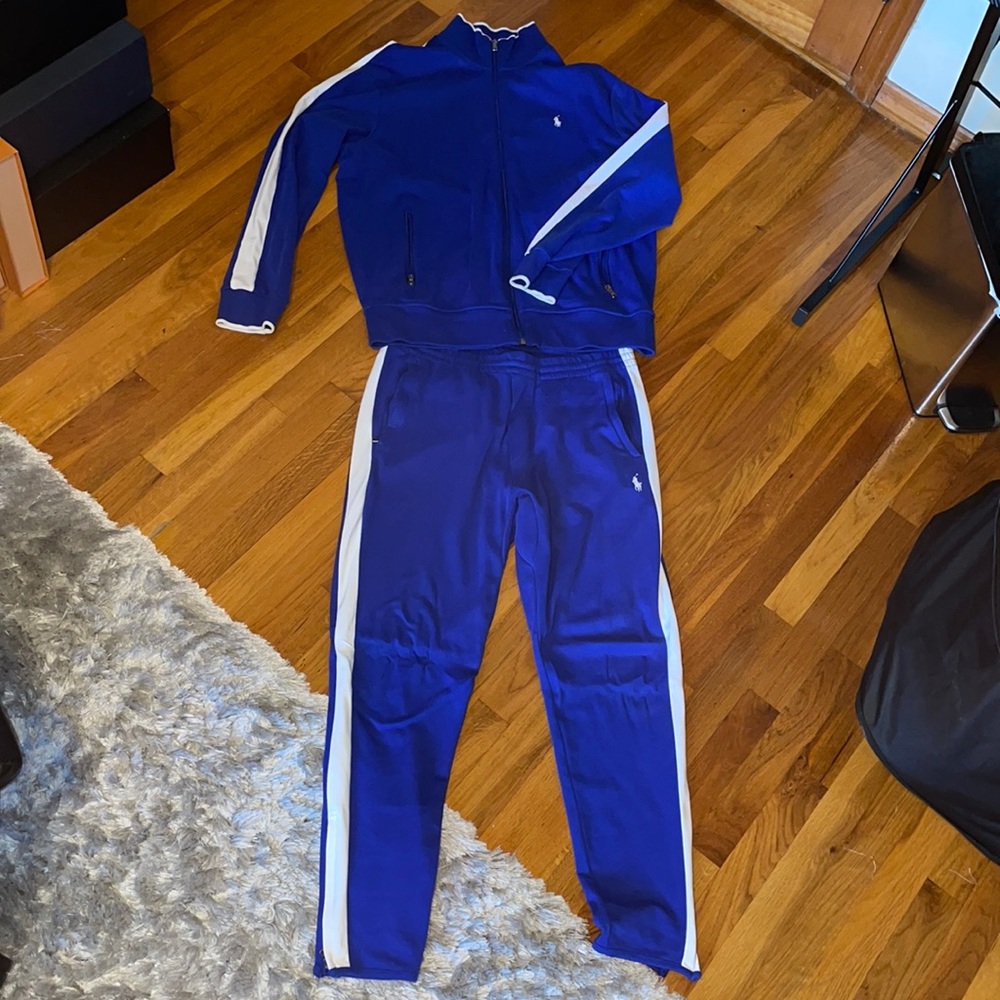 Polo by Ralph Lauren Sweatsuit L- Top M- Bottom